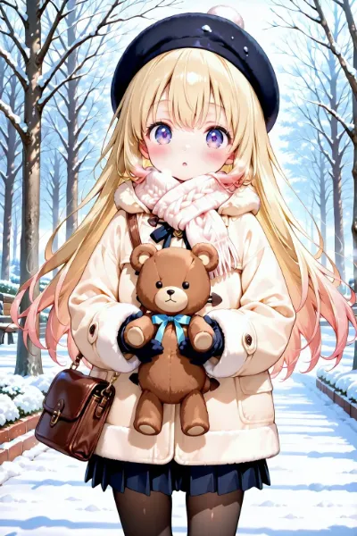 あったかい服きてくださいね