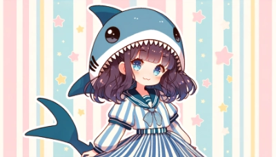 わたしサメちゃん『宇宙（そら）よりも遠い海の彼方からやってきた謎の生命体！』