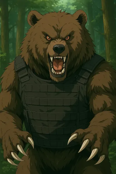 ぼくのかんがえた怪獣　防弾ベアー