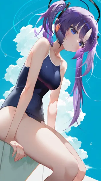 透き通るようなイラスト
