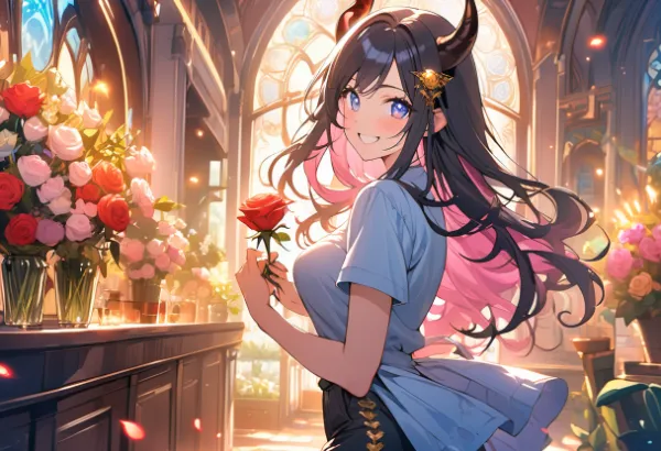 花屋巡りなのじゃ～♪