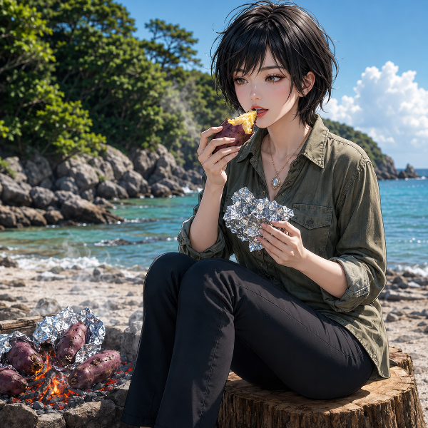 焼き芋（アースちゃん）
