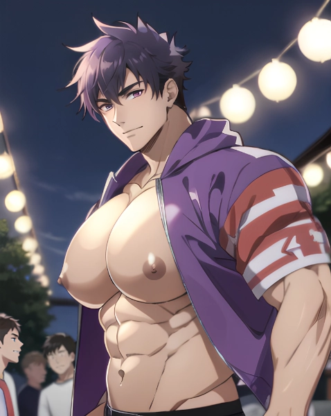 無題NSFWまとめ #15【雄っぱい】