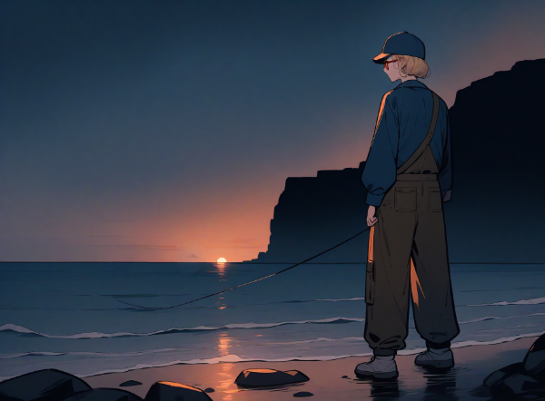 【闇】夏の釣り