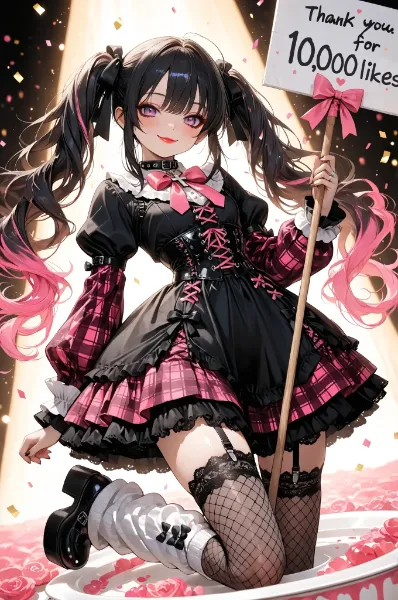 10,000いいね達成記念のやつ