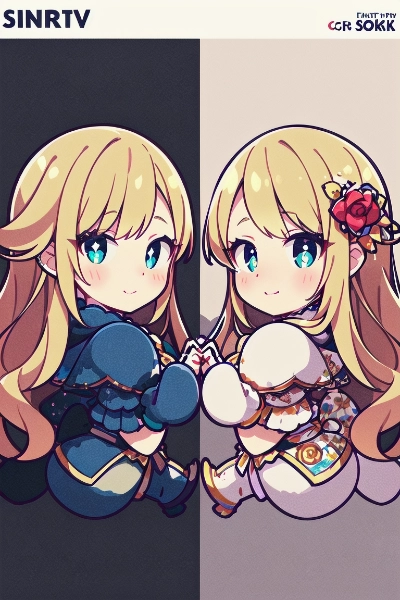 対を成す金色の髪の姉妹