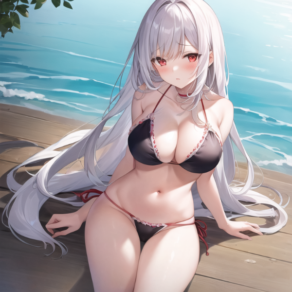 ご主人様と三人のメイド　屋敷での日常編「ビキニの日」