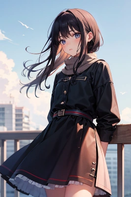 伏し目