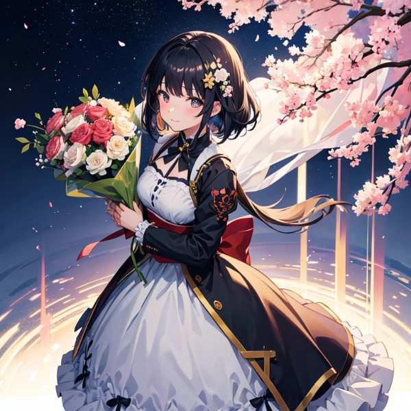 花輪をテーマに