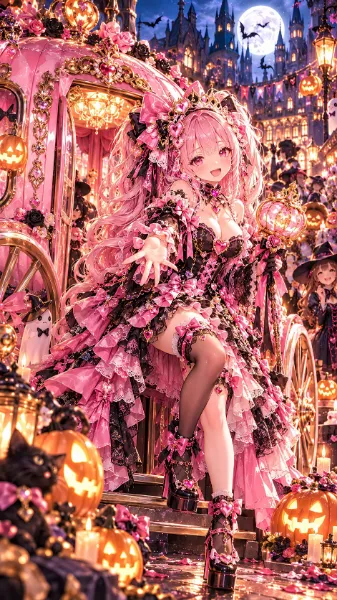 桃宮ぴの「ピンク・ハロウィンプリンセス」