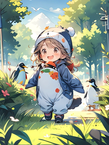 ペンギンさんのお洋服