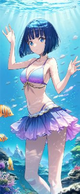 お魚になった気分