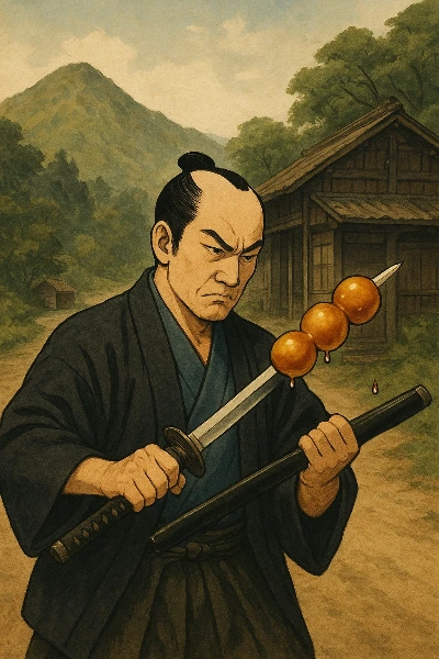 拙者の刀、鞘から抜いたらみたらし団子だったでござる...