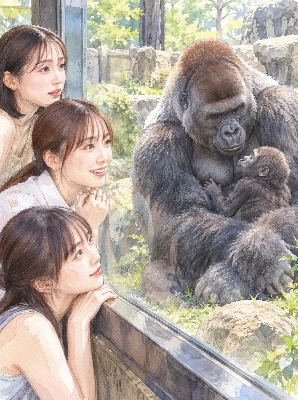 イクメン・ゴリラ