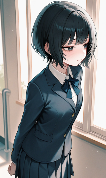 窓辺の少女と放課後の秘密