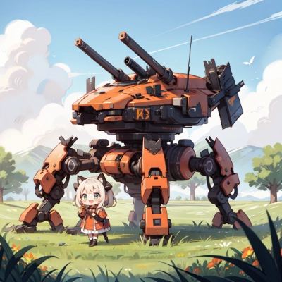 chibiとロボット4