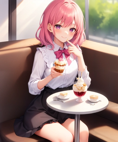 ピンクちゃんティータイム