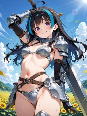 女剣士っス。名前はまだないっス！