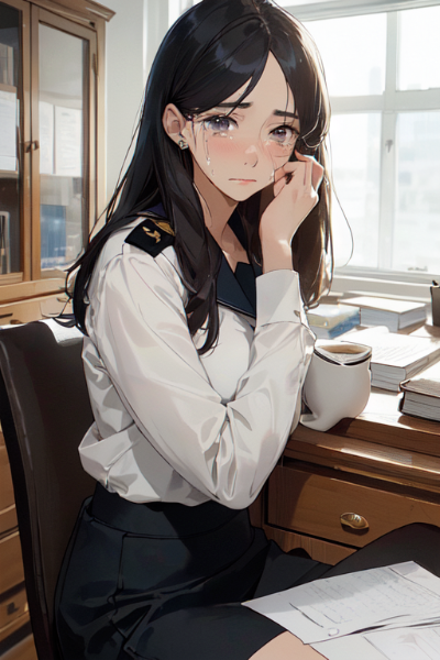 夏子「（宇宙が遠い……）」＠お題・地球帝国軍務省・高級官僚