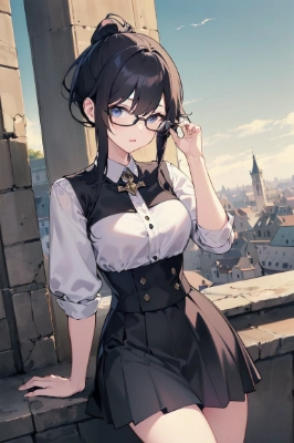 めがねの子