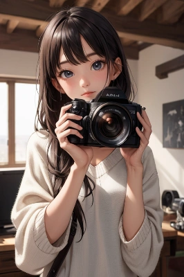 カメラ女子