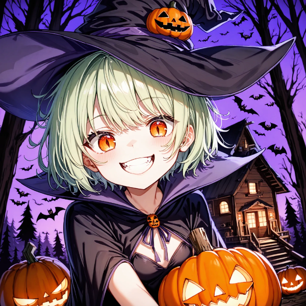 「魔女の家にようこそ～！」