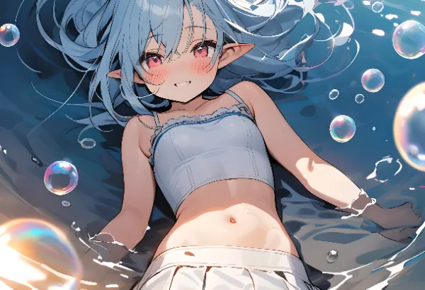 【シャボン玉】ミリシラ様の異世界百景その24「エキューム池沼地帯」