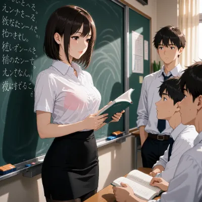 Krea2版アニメ先生