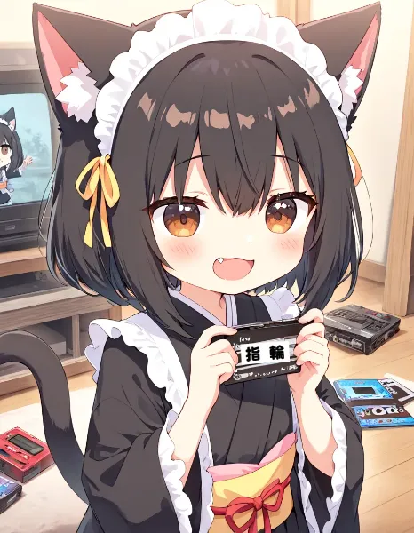 指輪のビデオニャ！