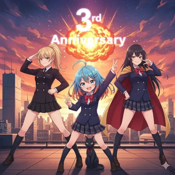 ピクターズ、三周年だよ！