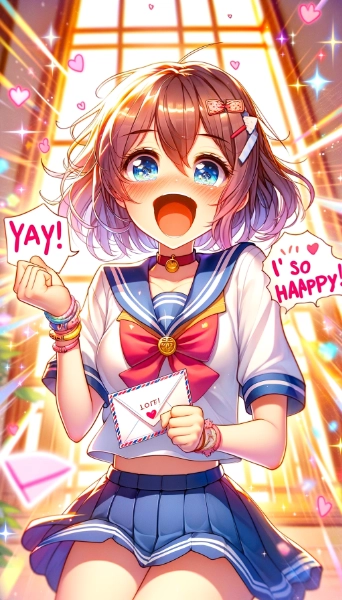 ラブレター来た！