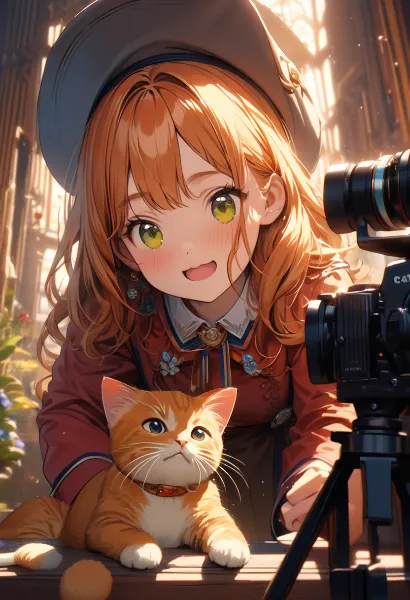 猫と少女の撮影冒険記