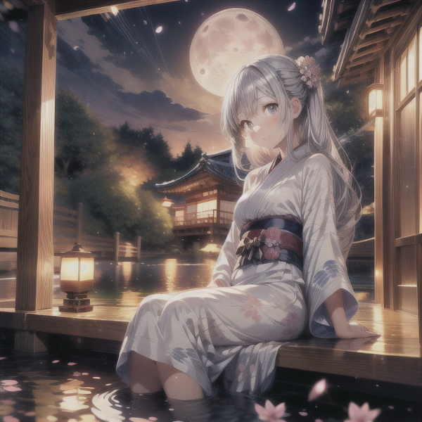 月がきれいですね