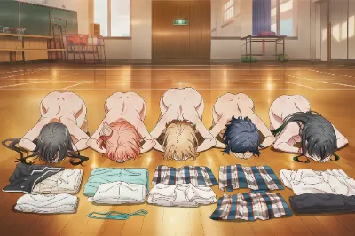 全裸土下座する俺ガイルの5人