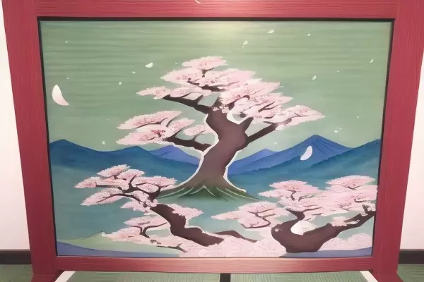 浮世に描く桜