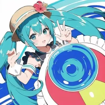 麦わら帽子初音ミク