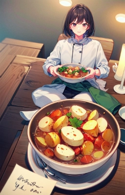 大盛りポテトシチュー