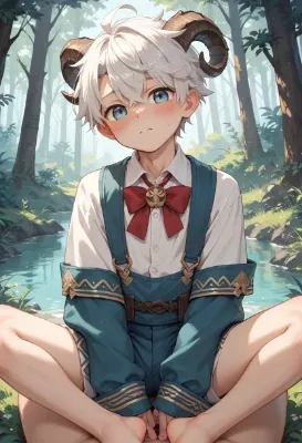 性欲がないくせに男性器を二つもぶら下げる召喚獣に武闘家は筆下ろしをしたい