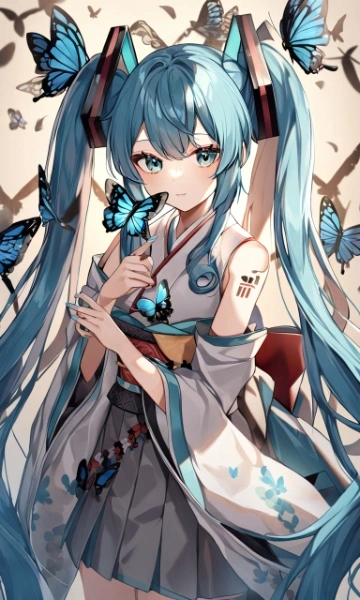蝶と