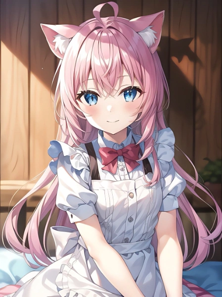 ネコミミ x メイド服