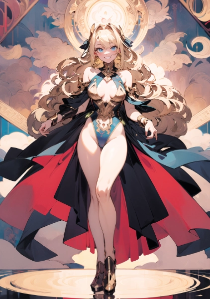 幸運の女神カード