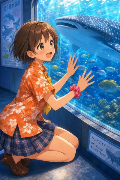 かわいい幼馴染と一日中沖縄に散策