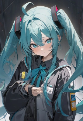 ちょっとクールなミクちゃん