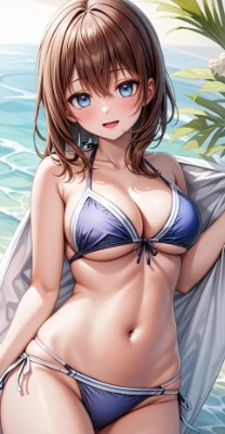 ビキニのお姉さん