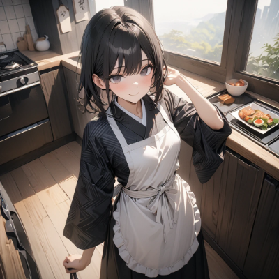 黒髪の女の子11