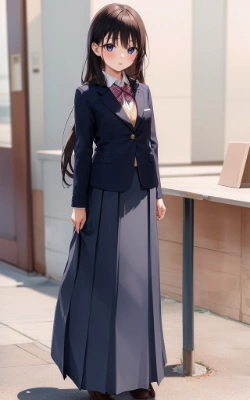 ロングスカート少女 #20