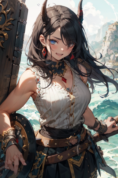 髪に隠れし眼光は