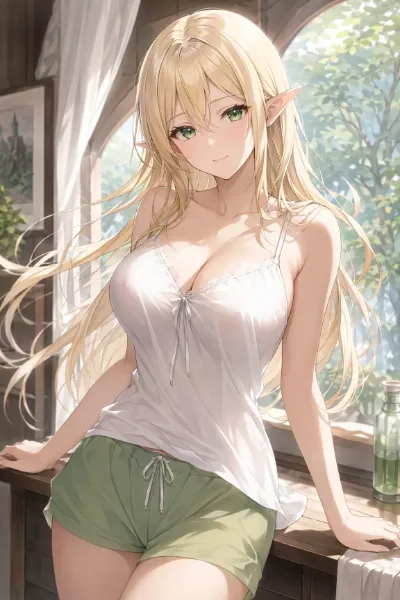 エルフキャミお姉さん