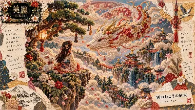 白龍が舞う雲海の約束