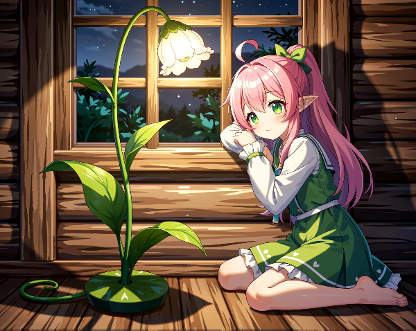 妖精の国のランプ